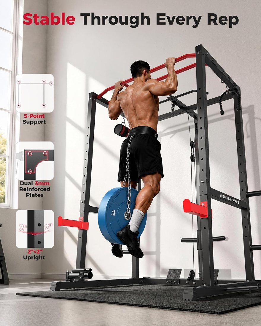 1200 lb Power Cage with LAT Pulldown view 3