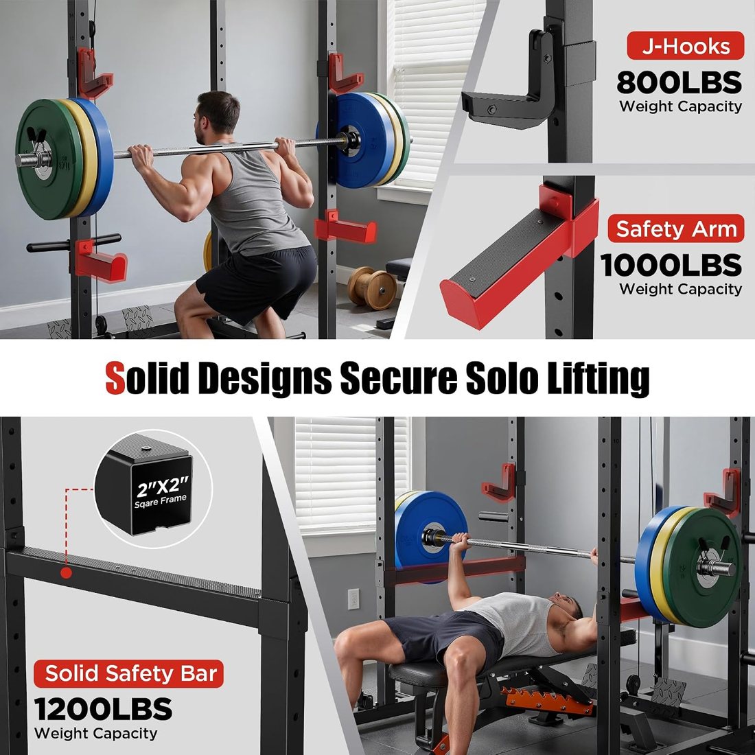 1200 lb Power Cage with LAT Pulldown view 6