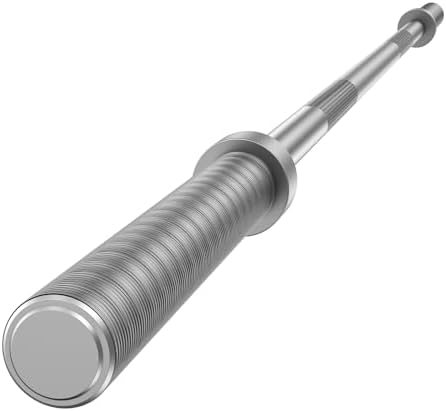 Sportsroyals 7 ft hard chrome Olympic barbell with 2 inch sleeves