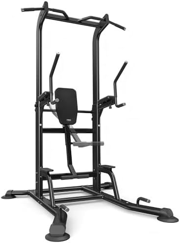 Sportsroyals heavy duty 800 lbs power tower with seated leg raise station