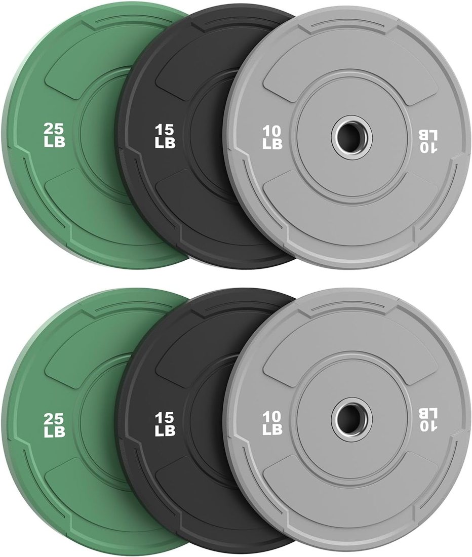 2-Inch Olympic Bumper Plate Sets, 100 to 370 lb view 2
