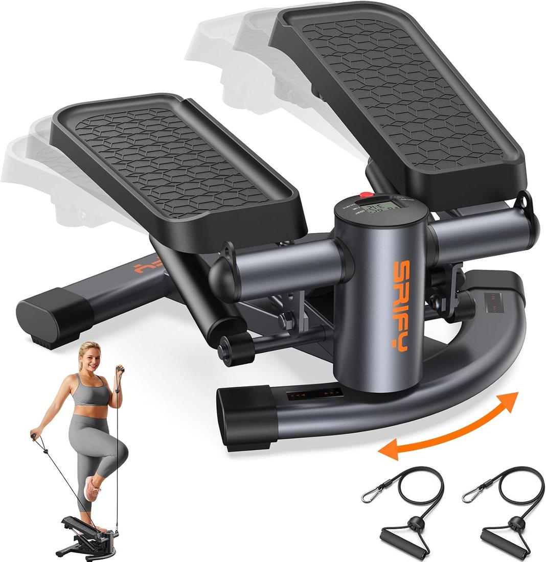 Twist Stepper with 20° Rotation, 330 lbs in use