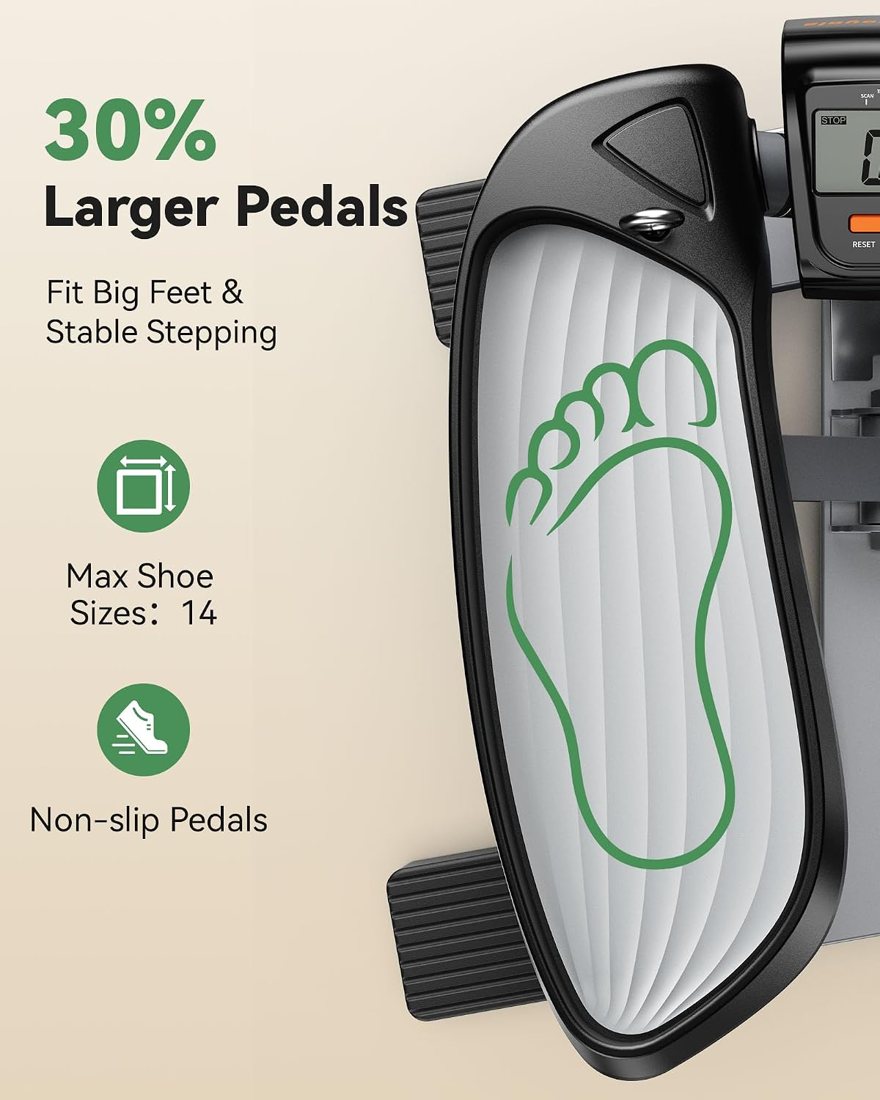 Twist Stepper with Resistance Bands, 660 lbs Static view 6